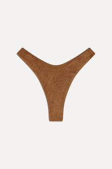BELLA HADID Full Moon Bikini Bottom Sunkissed Suede