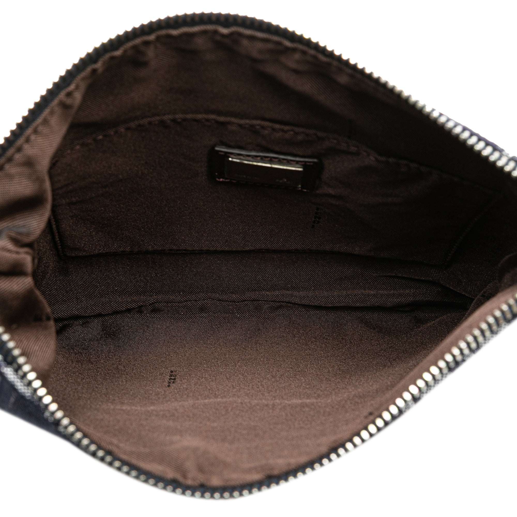 Fendi | Pre-Owned Zucchino Denim Crossbody | Blue/Dark Blue