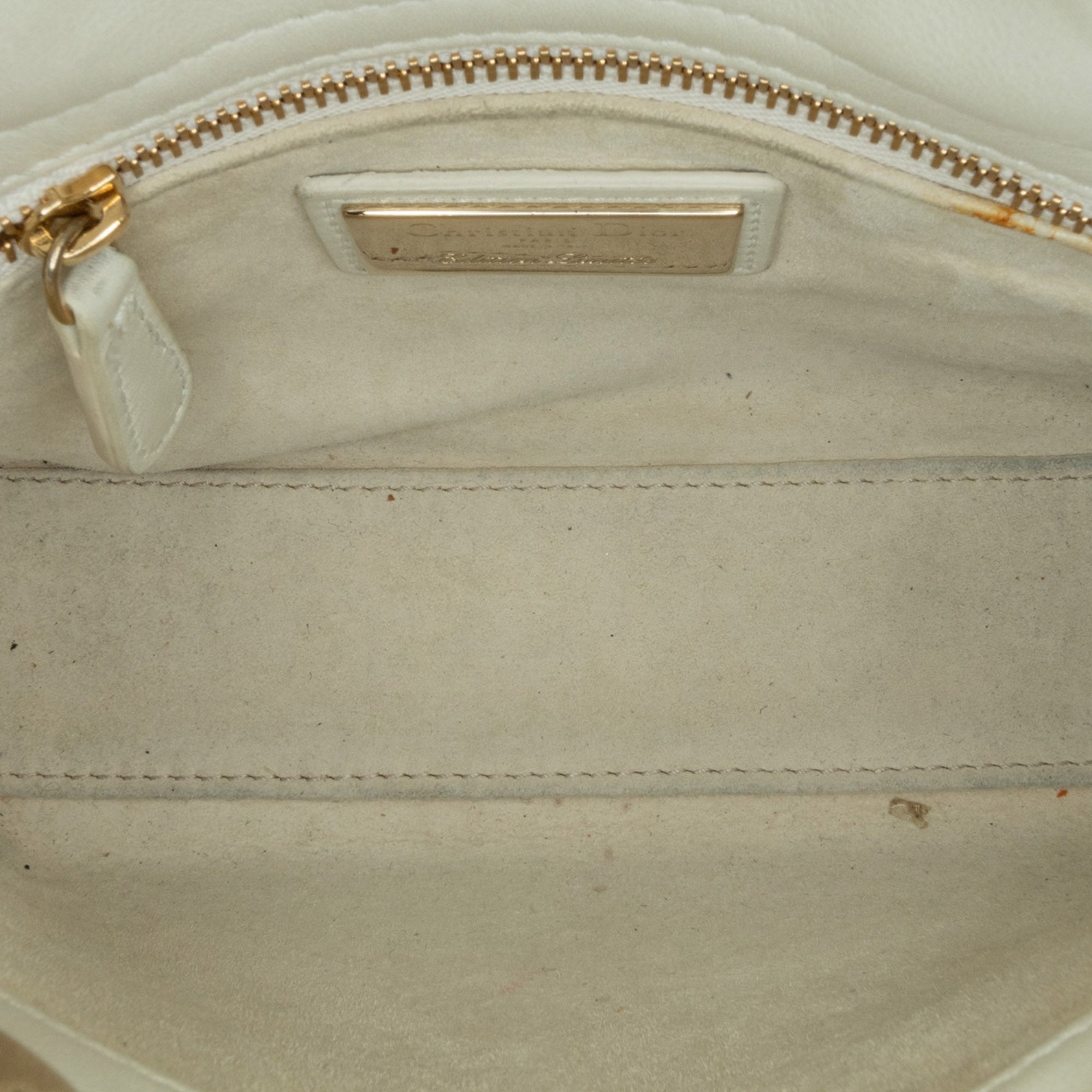 Dior | Pre-Owned Niki De Saint Phalle Mini Calfskin Dioramour Lady (Printed) - II | White