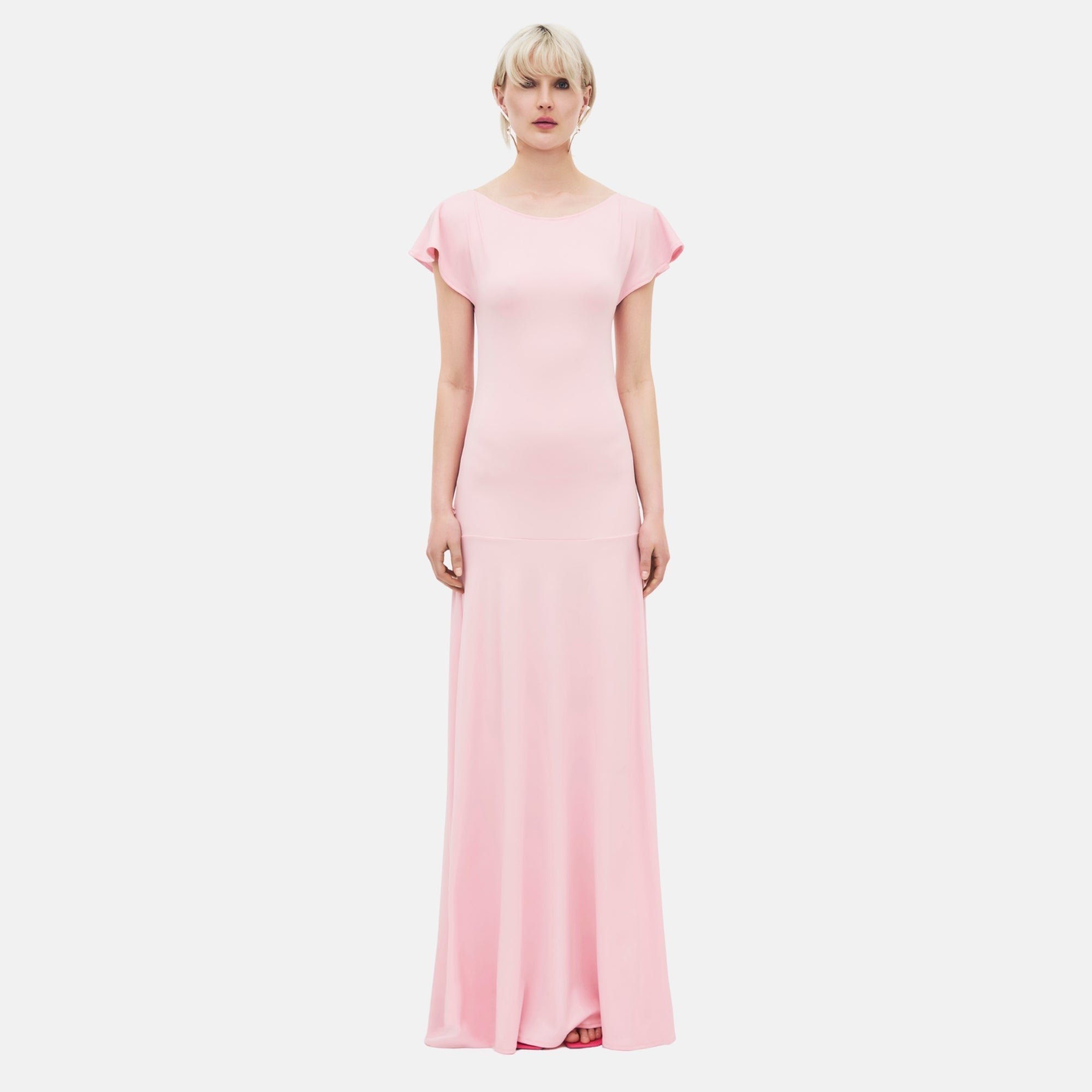 OW Collection GAIA Maxi Dress Dress 253 - Light Pink/Pink