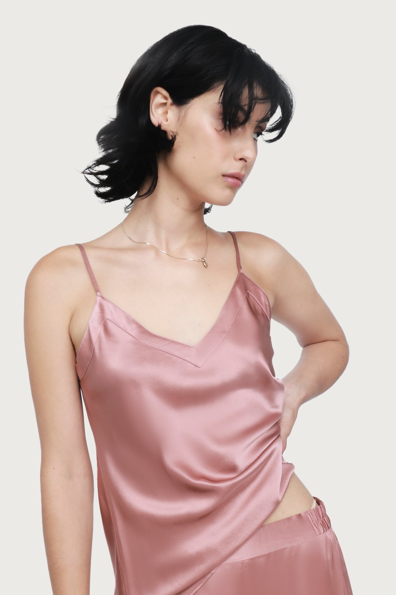 Silk Cami | Mauve