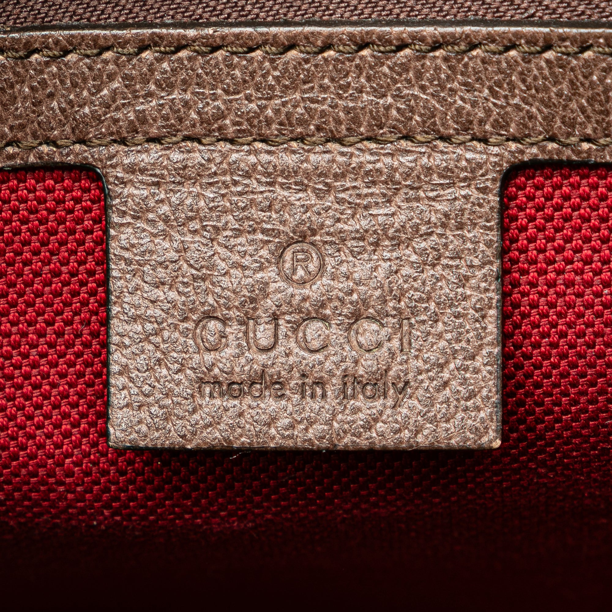 Gucci | Pre-Owned GG Supreme Soft Trunk Crossbody | Brown/Beige