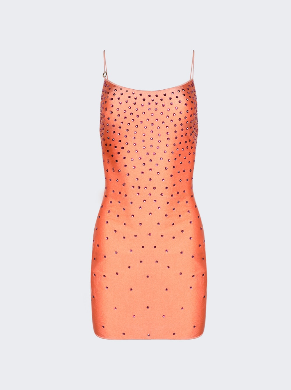 Women | Oséree | Full Gems Mini Dress | Peach