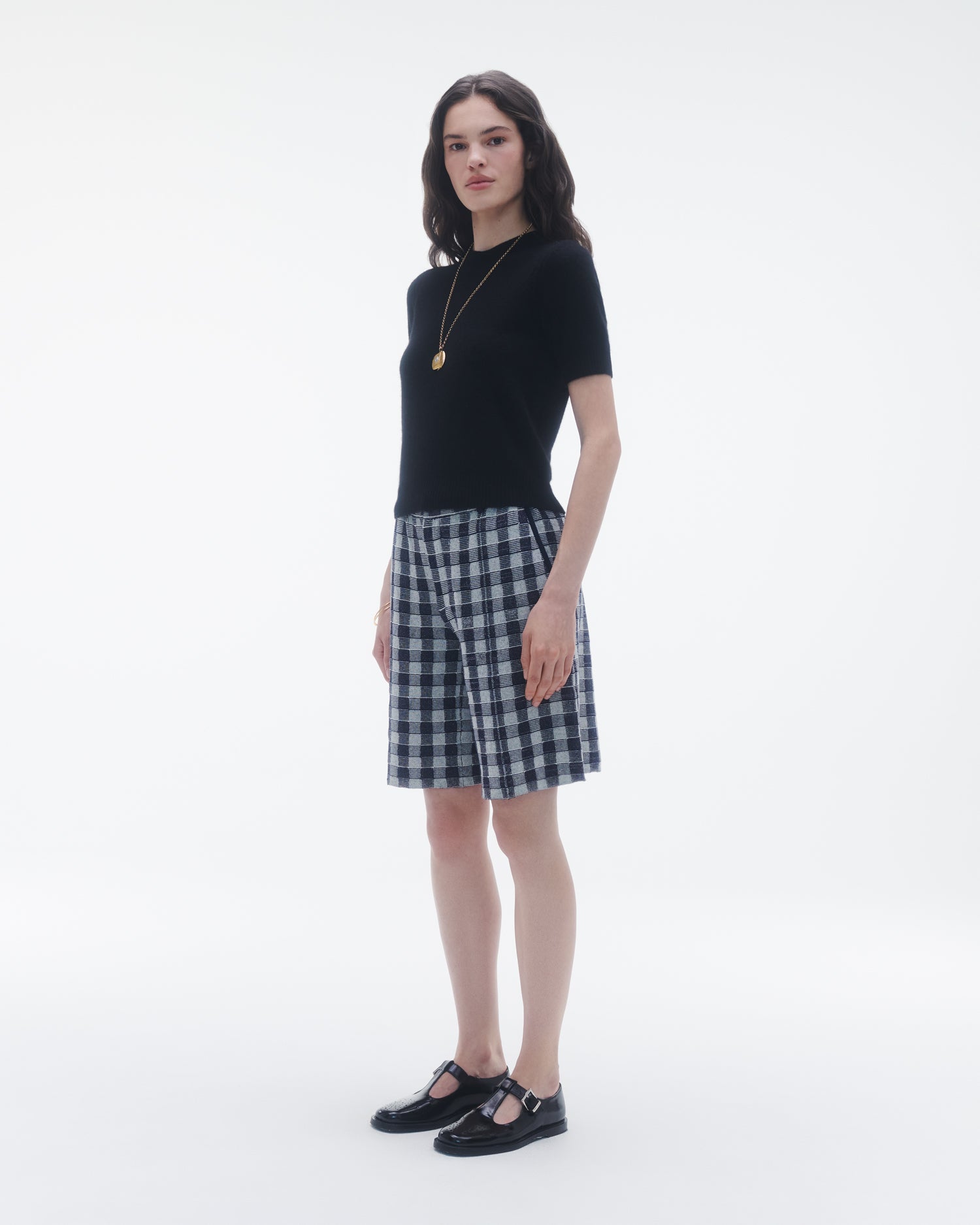 Gingham Bermuda Short | Midnight Combo