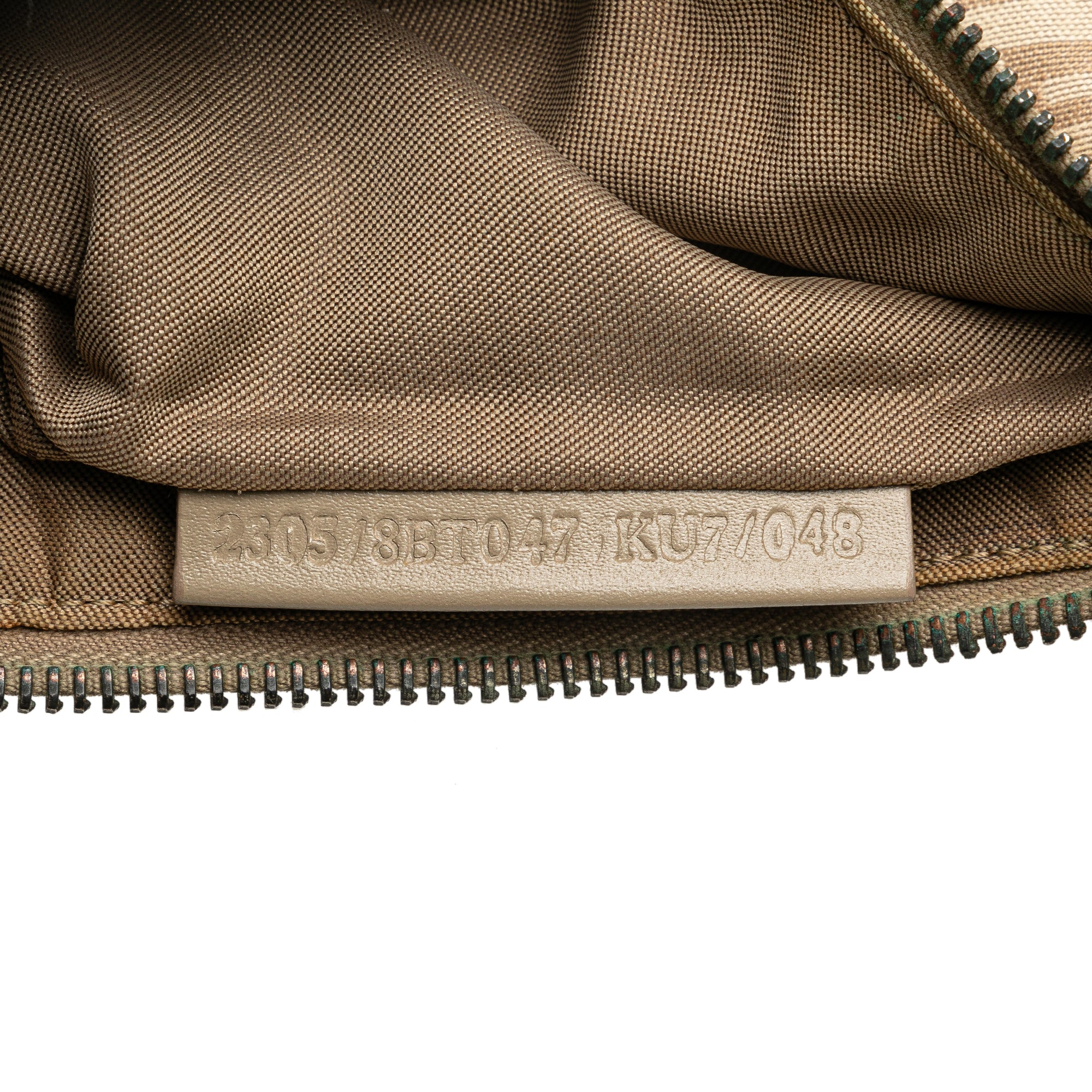 Fendi | Pre-Owned Zucchino Canvas Crossbody | Ivory/Beige