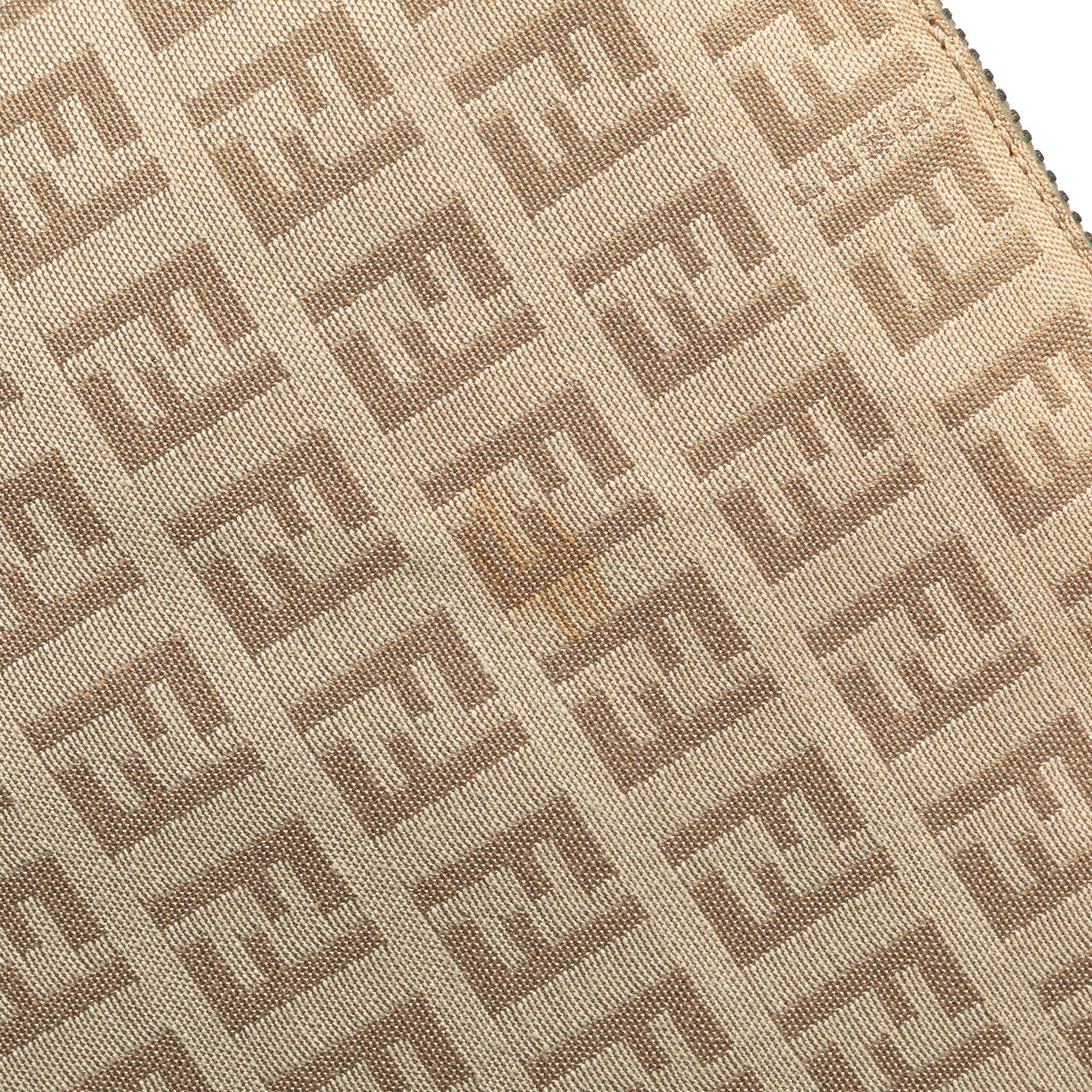 Fendi | Pre-Owned Zucchino Canvas Crossbody | Ivory/Beige