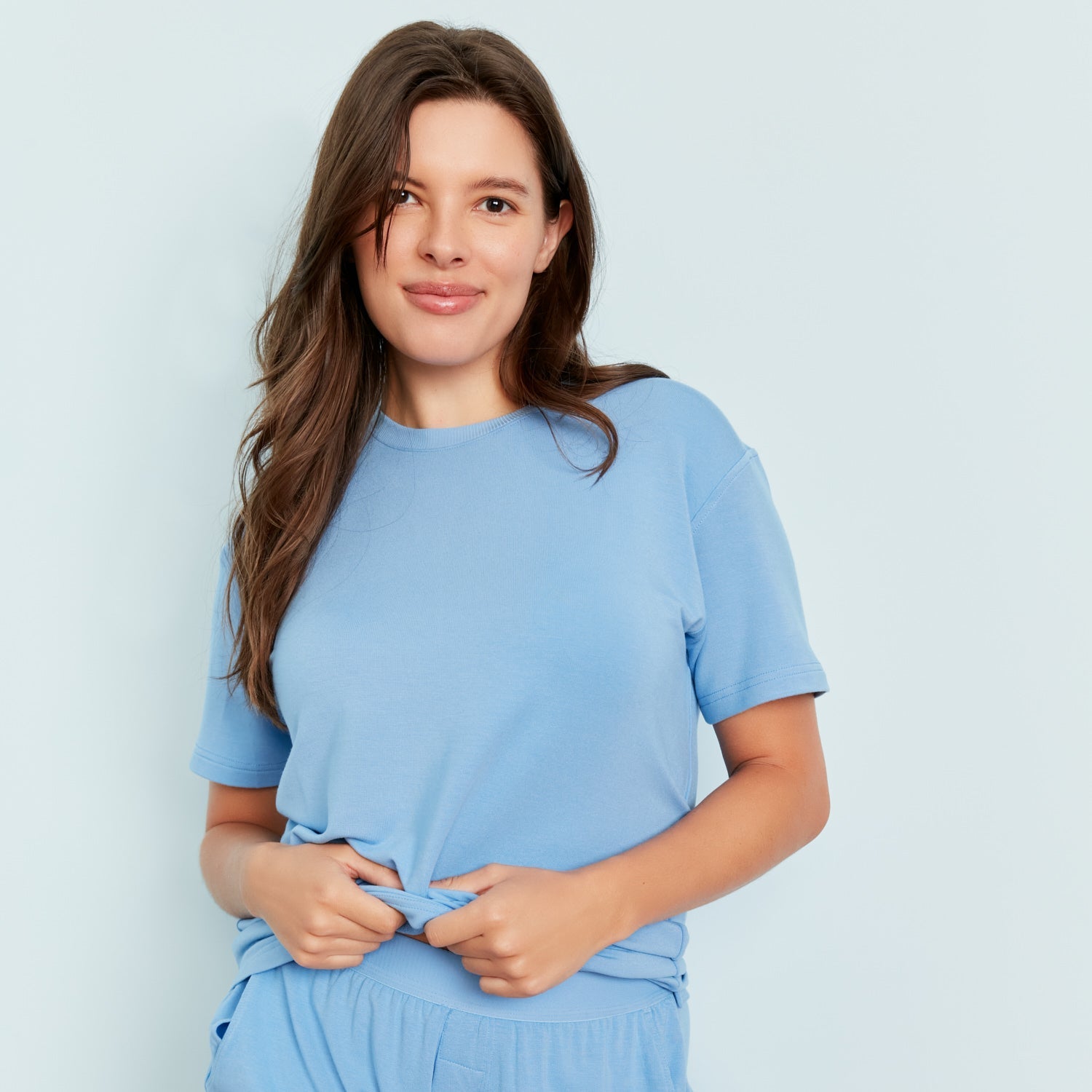 Modal French Terry House Shorts | Glacier