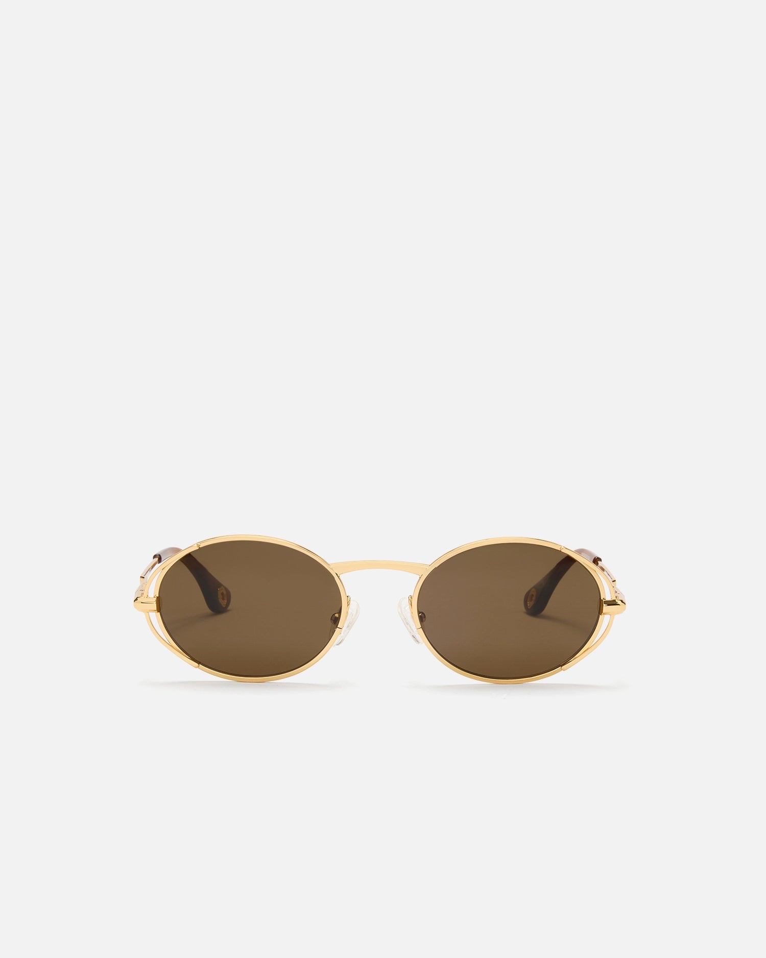 St. Tropez Sunglasses | Gold | Smokey Grey Lens