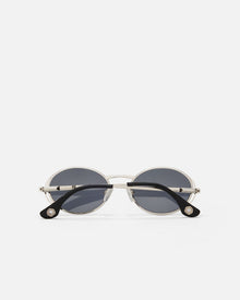 St. Tropez Sunglasses | Silver | Smokey Grey Lens