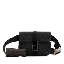 Gucci | Pre-Owned GG Canvas Belt Bag | Black