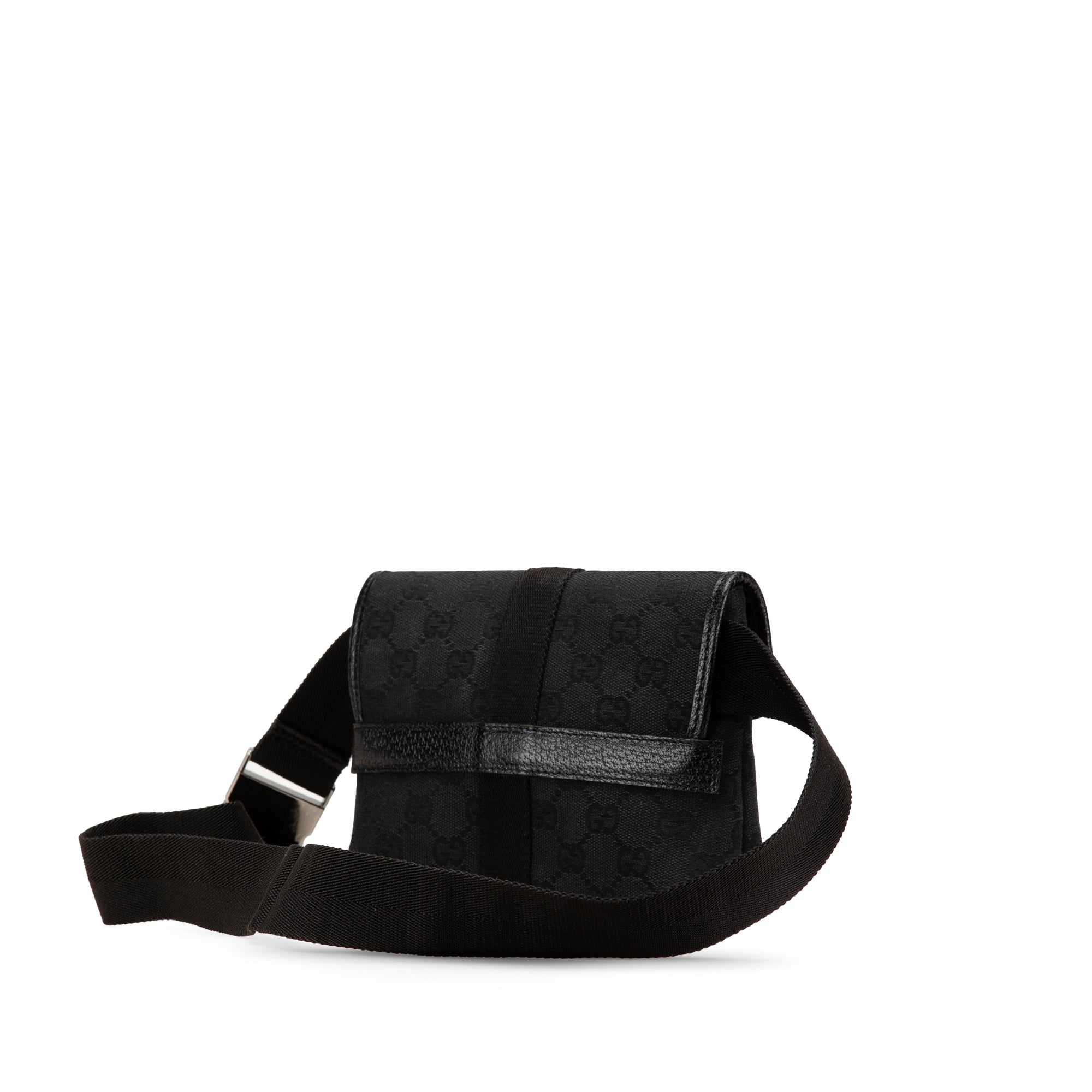 Gucci | Pre-Owned GG Canvas Belt Bag | Black