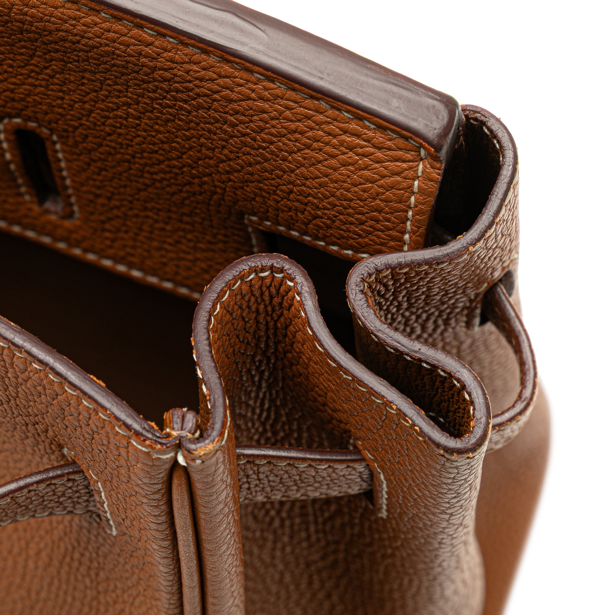 Hermes | Pre-Owned Togo Birkin Retourne 35 | Brown