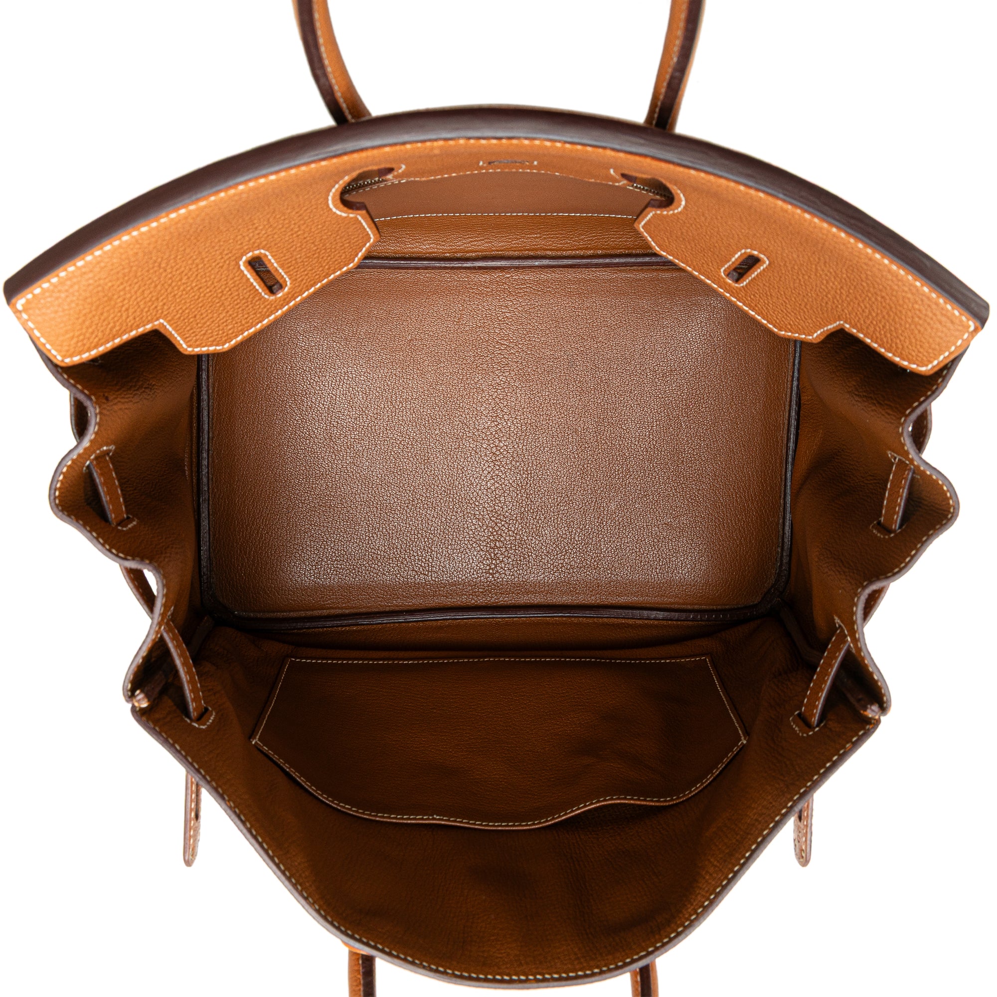 Hermes | Pre-Owned Togo Birkin Retourne 35 | Brown