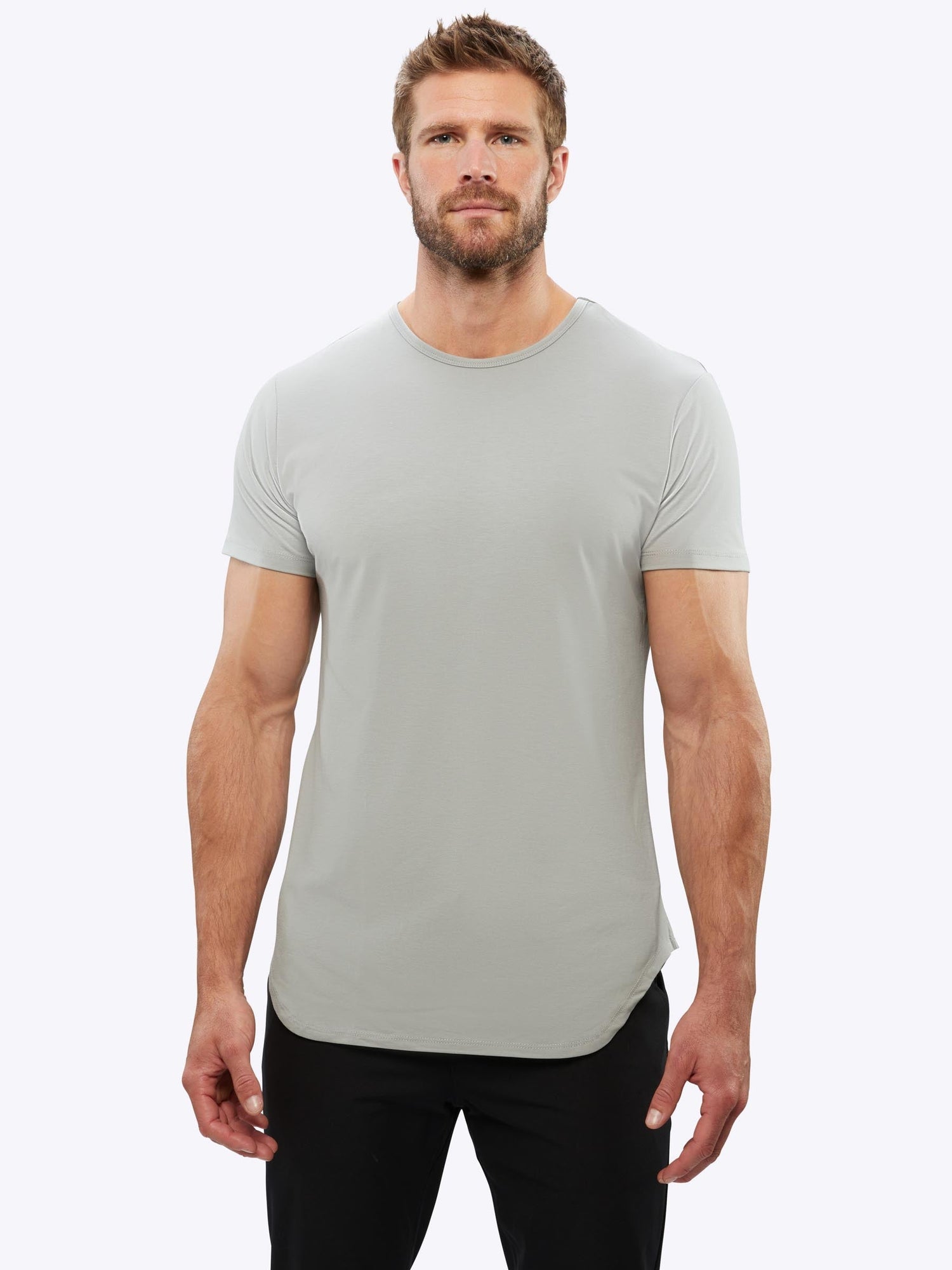 Mens | AO Elongated Tee | Signature-Fit PYCA Pro | Granite