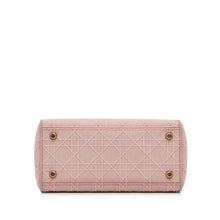 Dior | Pre-Owned Medium Canvas Cannage Lady D Lite | Pink
