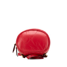 Gucci | Pre-Owned GG Marmont Round Matelasse Leather Backpack | Red
