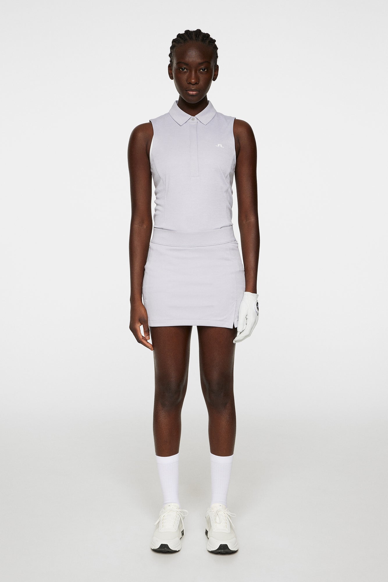 Women | Amelie Skirt | Light Grey Melange