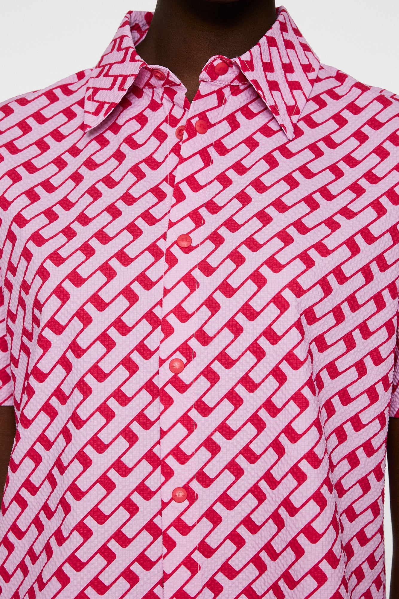 Women | Linda Printed Shirt | Tour Geo Pink M