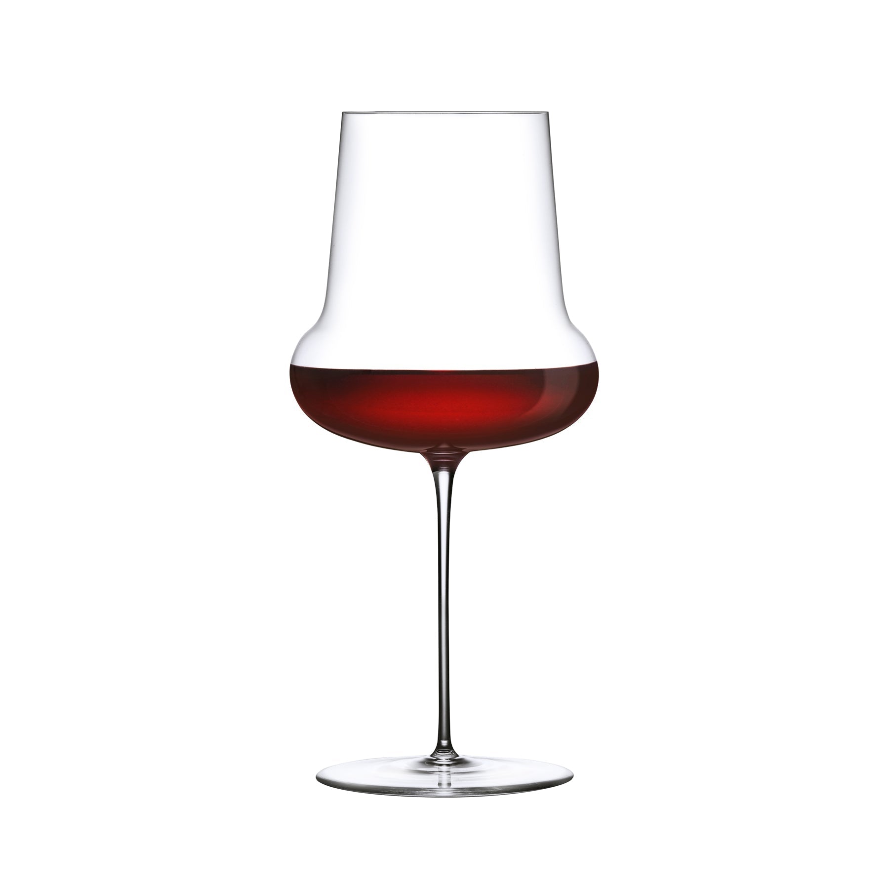 Ghost Zero Belly Red Wine Glass | Clear Crystal
