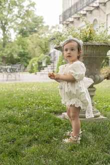 Girl | Blanca White Cotton Romper