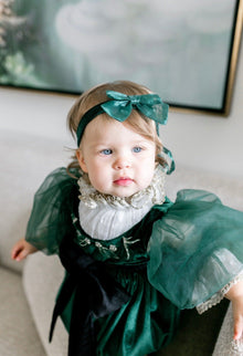 Girl | Everly Royal Hair Sash | Green