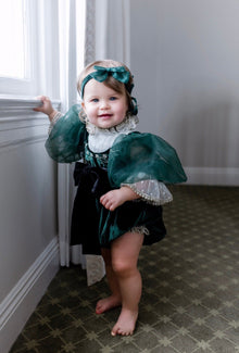 Girl | Everly Royal Hair Sash | Green