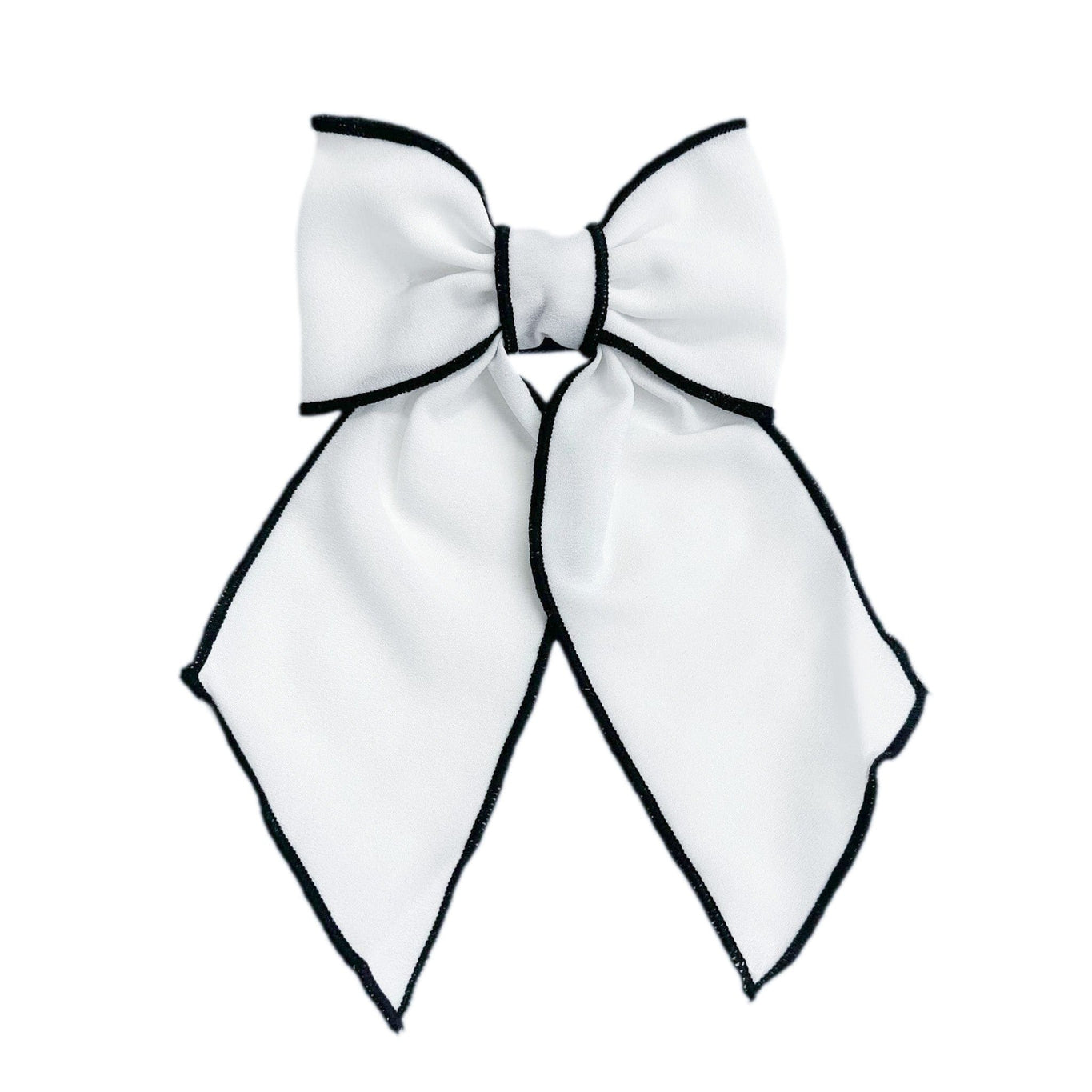 Girl | Gwen Petite Hair Bow | White