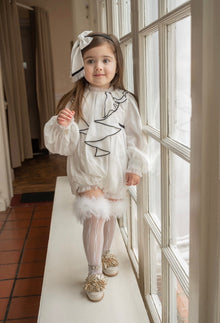 Girl | Gwen and Headband | White x Black