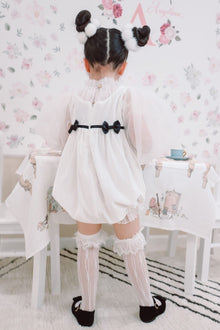 Girl | Lara Lace Socks | White