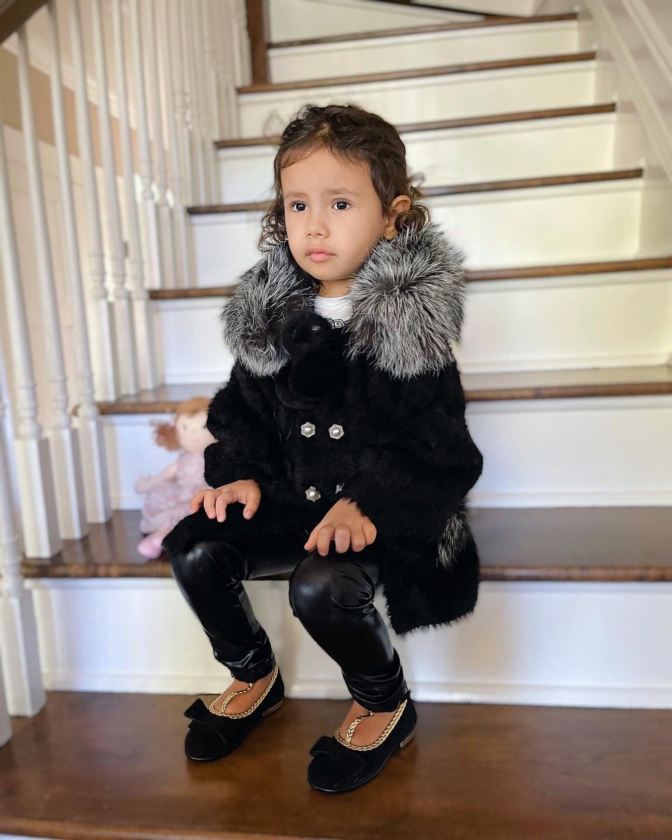 Girl | Milana Noir Sweater Coat | Black