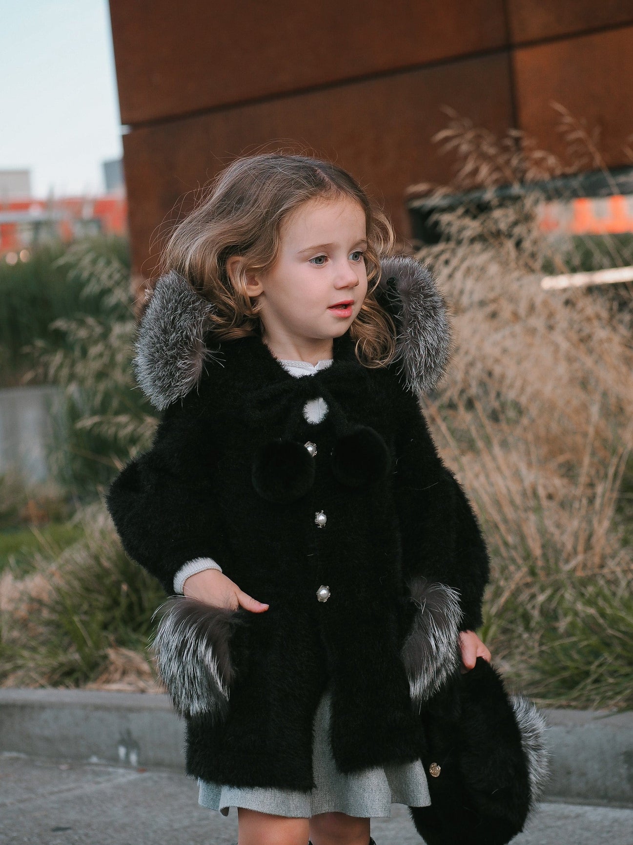 Girl | Milana Noir Sweater Coat | Black