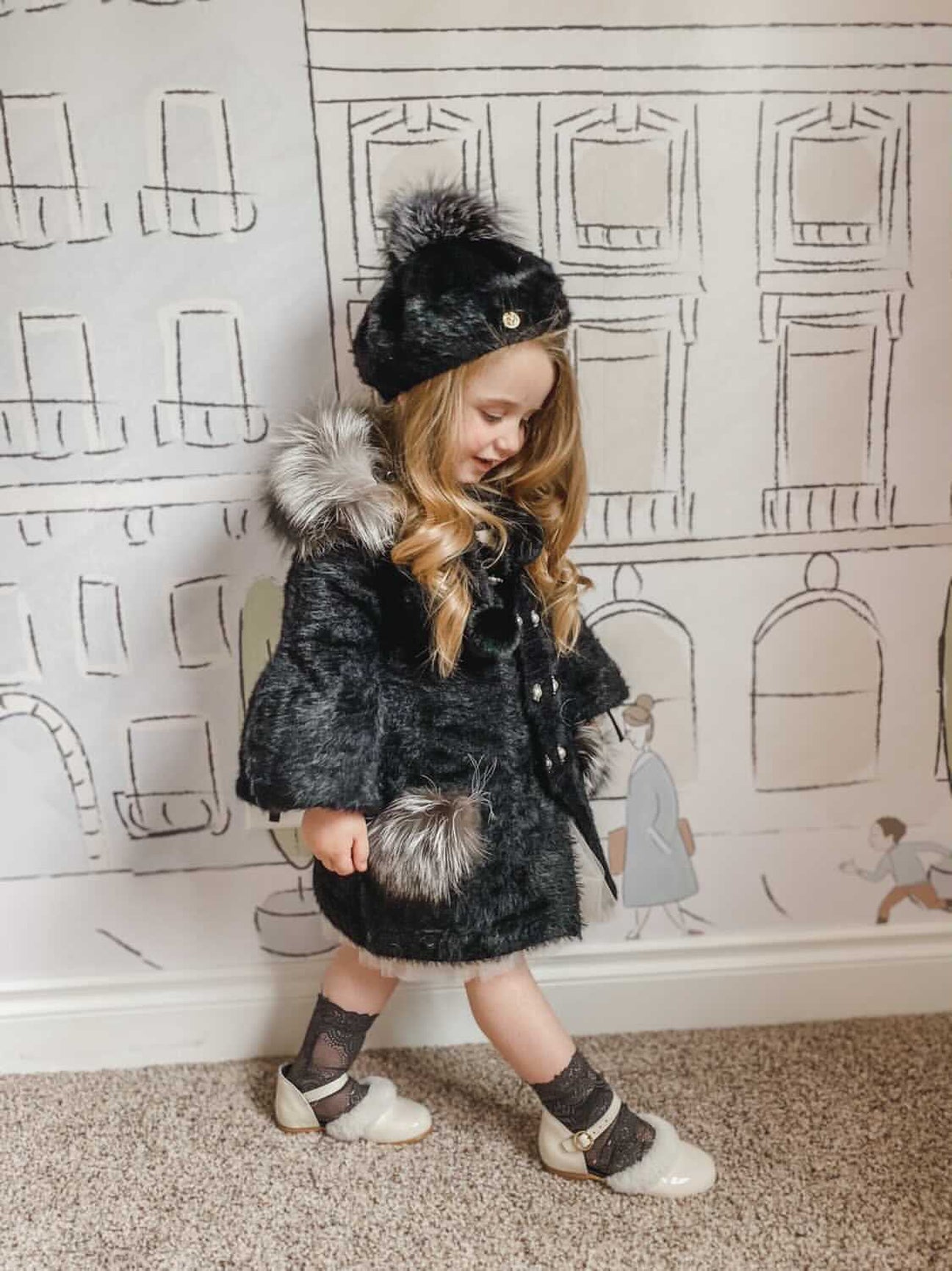 Girl | Milana Noir Sweater Coat | Black