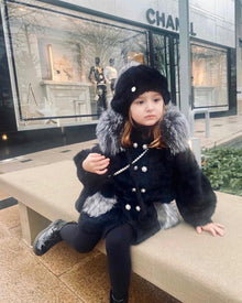 Girl | Milana Noir Sweater Coat | Black