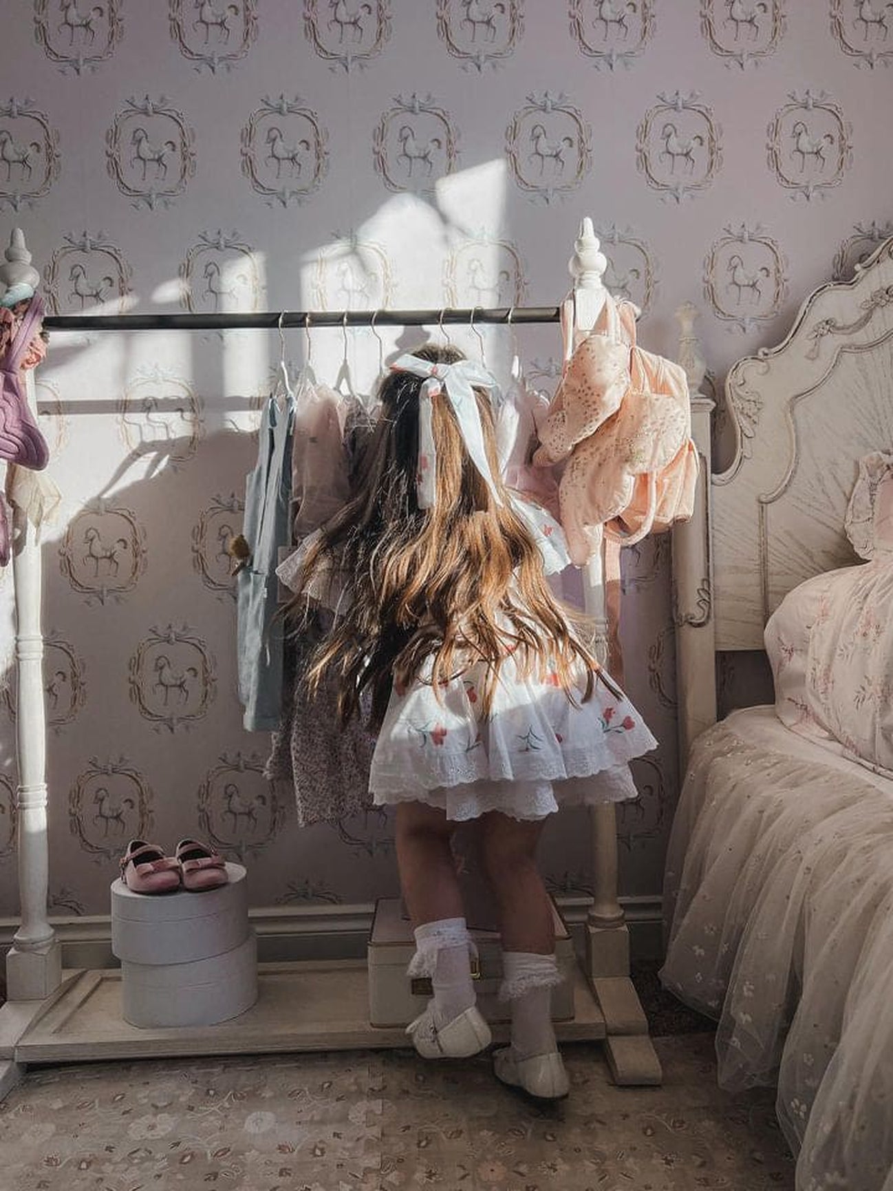 Girl | Tulip Cotton Blouse and Shorts Set