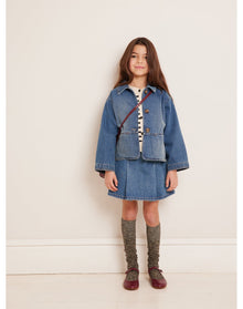 Girls | Clarity Jacket | Light Denim
