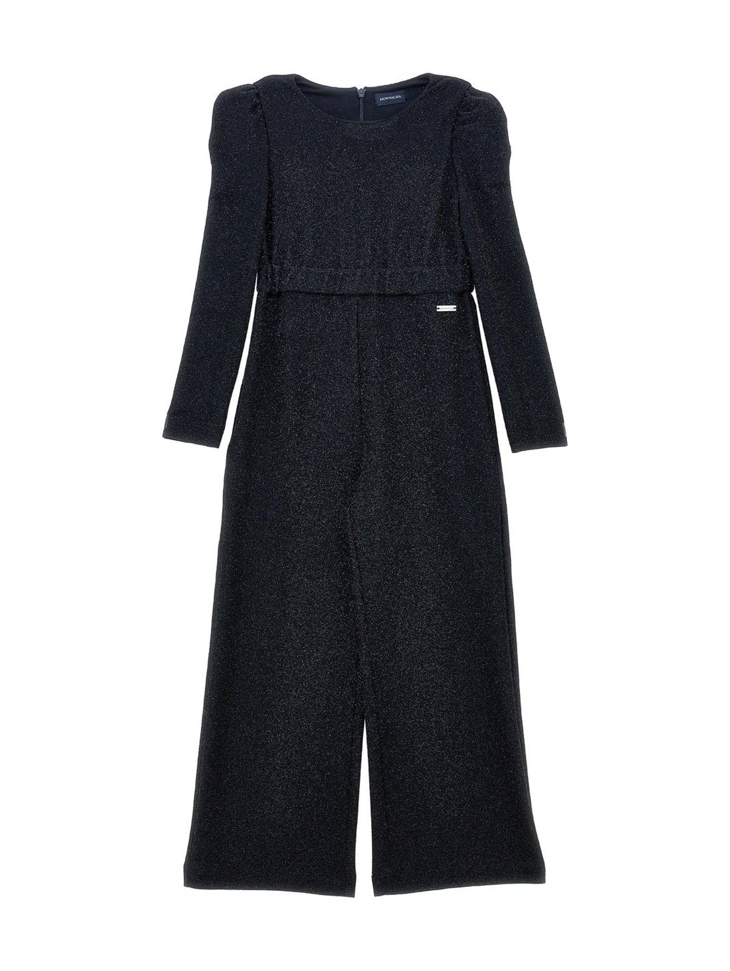 Girls | Lurex Knit Jumpsuit | Black
