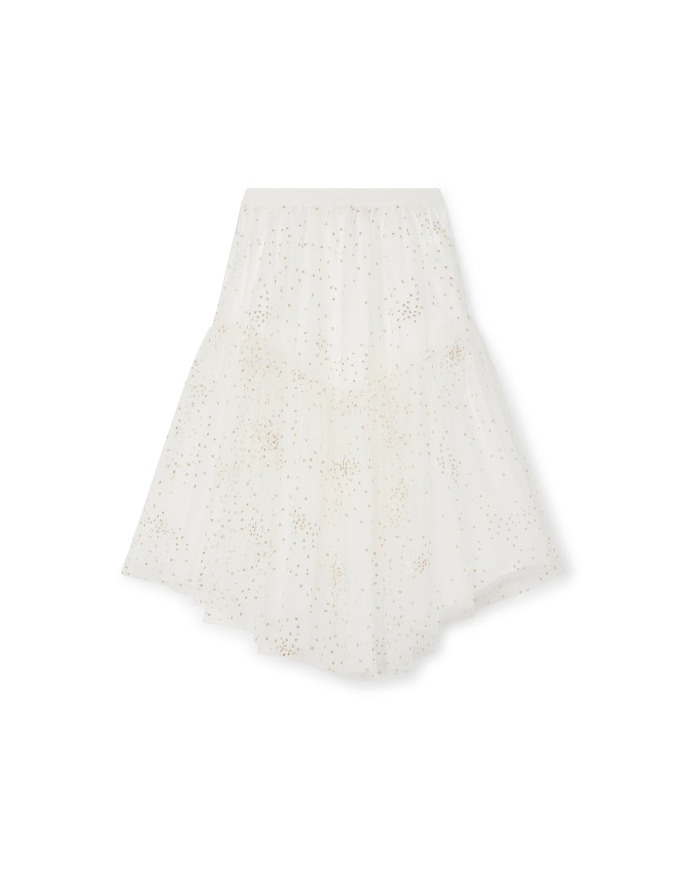 Girls | Sequined Tulle Skirt | 3 | Gold