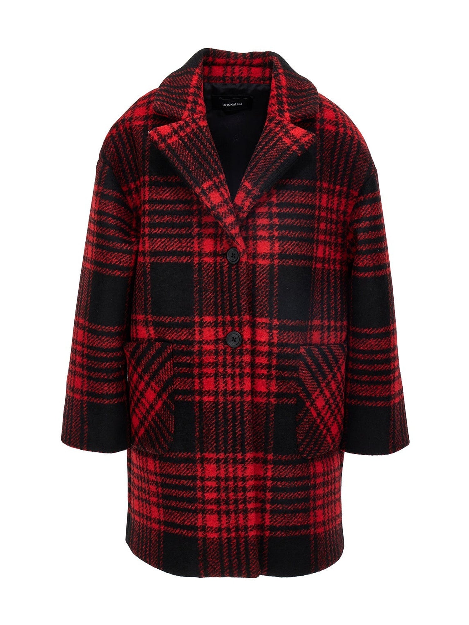 Girls | Tartan Jacket | Black/Red