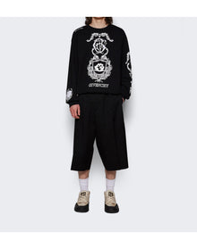 Givenchy | Men | Graphic Crest Sweatshirt | Black
