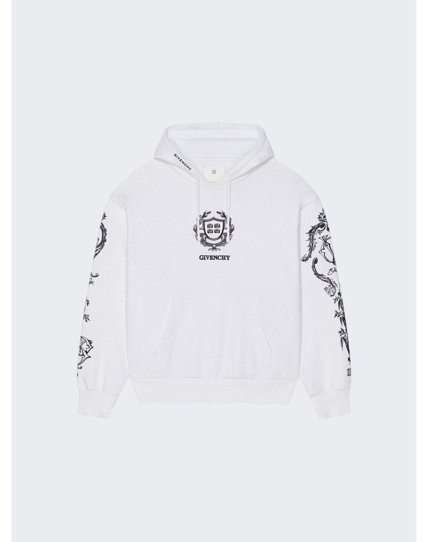 Givenchy | Men | Graphic Hoodie | White