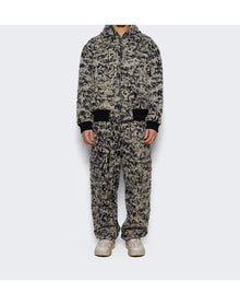 Givenchy | Men | Lined Denim Hoodie | Beige x Black