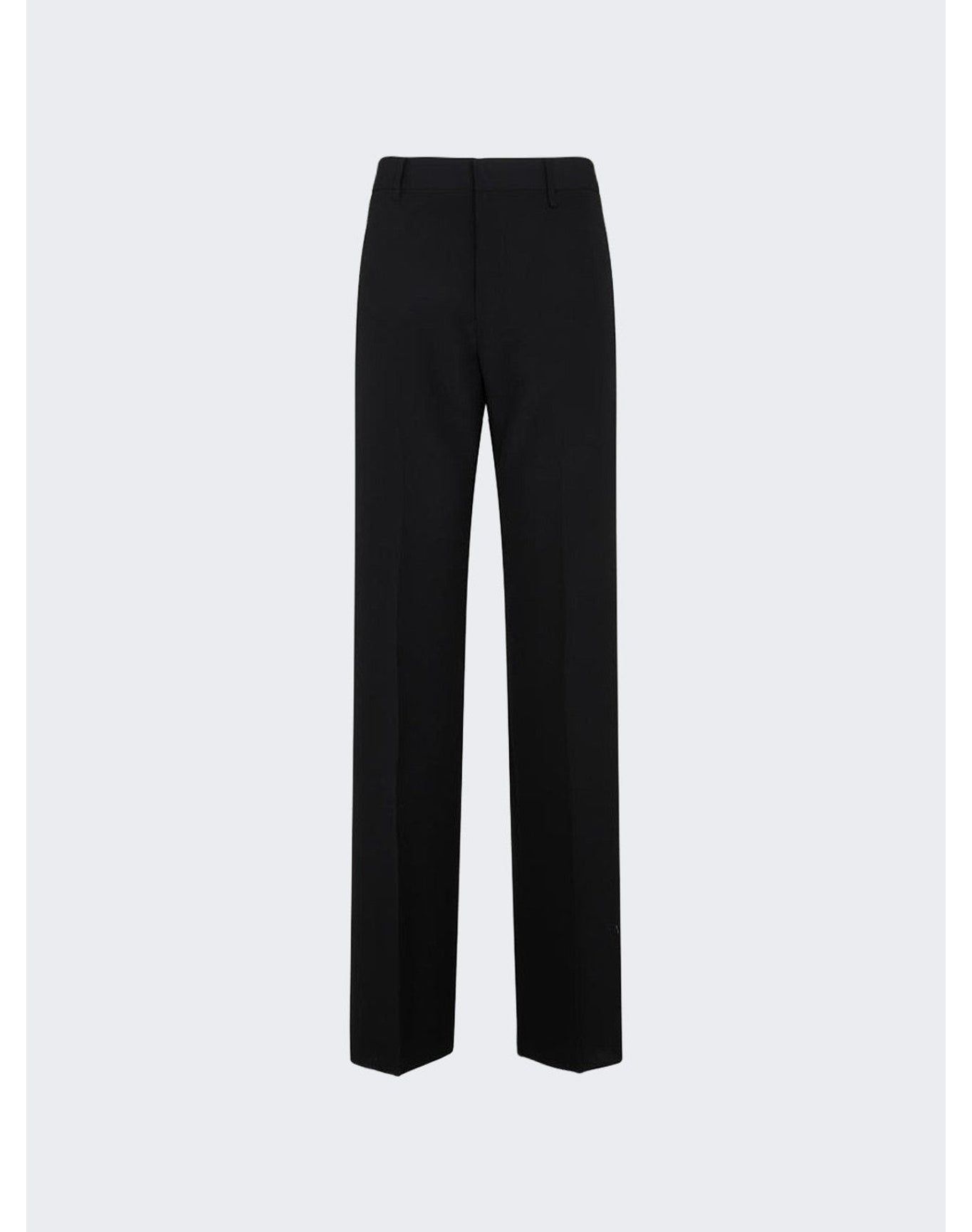 Givenchy | Men | Raw Cut Slim Fit Trousers | Black