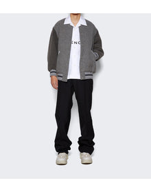 Givenchy | Men | Raw Cut Slim Fit Trousers | Black