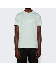 Givenchy | Men | Reverse Slim Fit Tee | Aqua Green