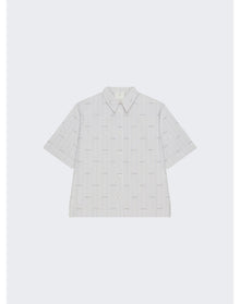 Givenchy | Men | Short Sleeve Boxy Fit Shirt | Grey