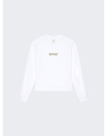 Givenchy | Men | World Tour Boxy Fit Long Sleeved Tee | White