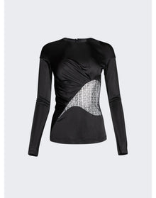 Givenchy | Women | 4g Lace Shirt | Black