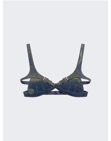 Givenchy | Women | Crossed Front Bra | Military Blue