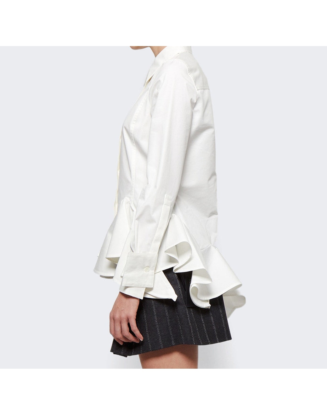 Givenchy | Women | Frill Shirt | White