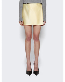 Givenchy | Women | Voyou Mini Silk Wrap Skirt | Butter